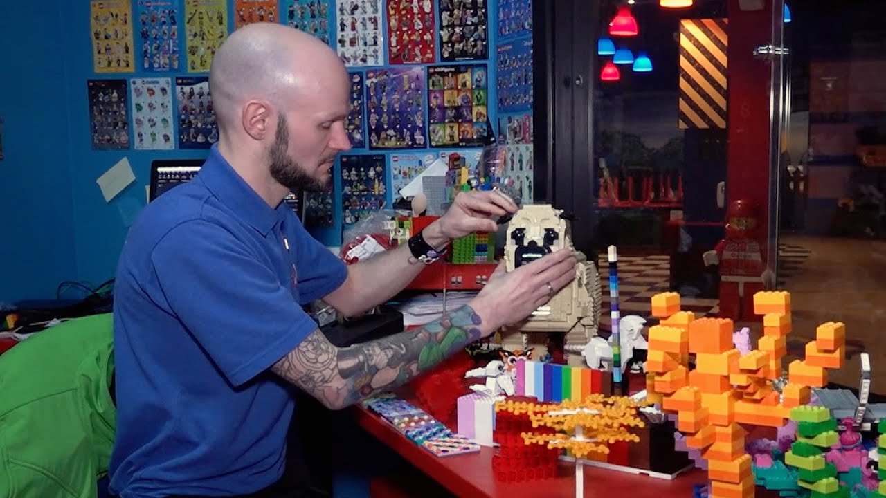 This Guy&rsquo;s Job Is to Play With LEGOs