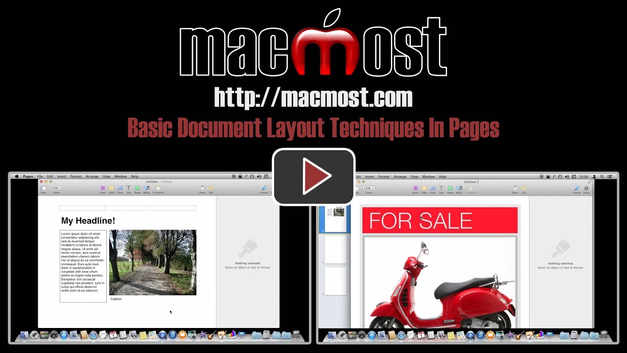 Basic Document Layout Techniques In Pages (#959)