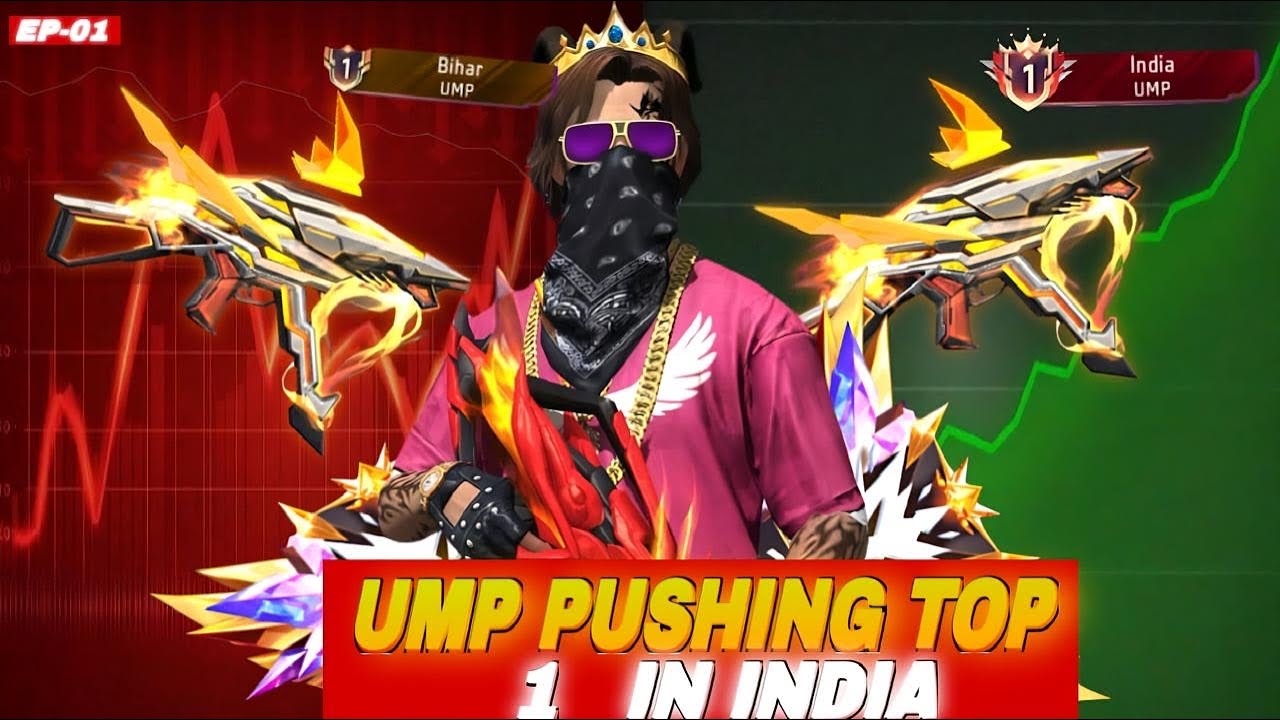 Finally No. 1 UMP Player In India! 🇮🇳 | Bihar To India Rank 1 Journey 🏆