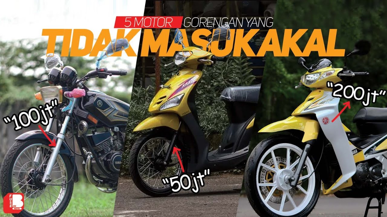 5 smażonych motocykli, kt&oacute;re nie mają sensu