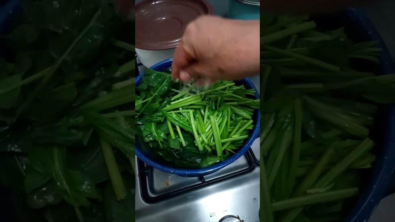 Como hacer Espinacas sudadas