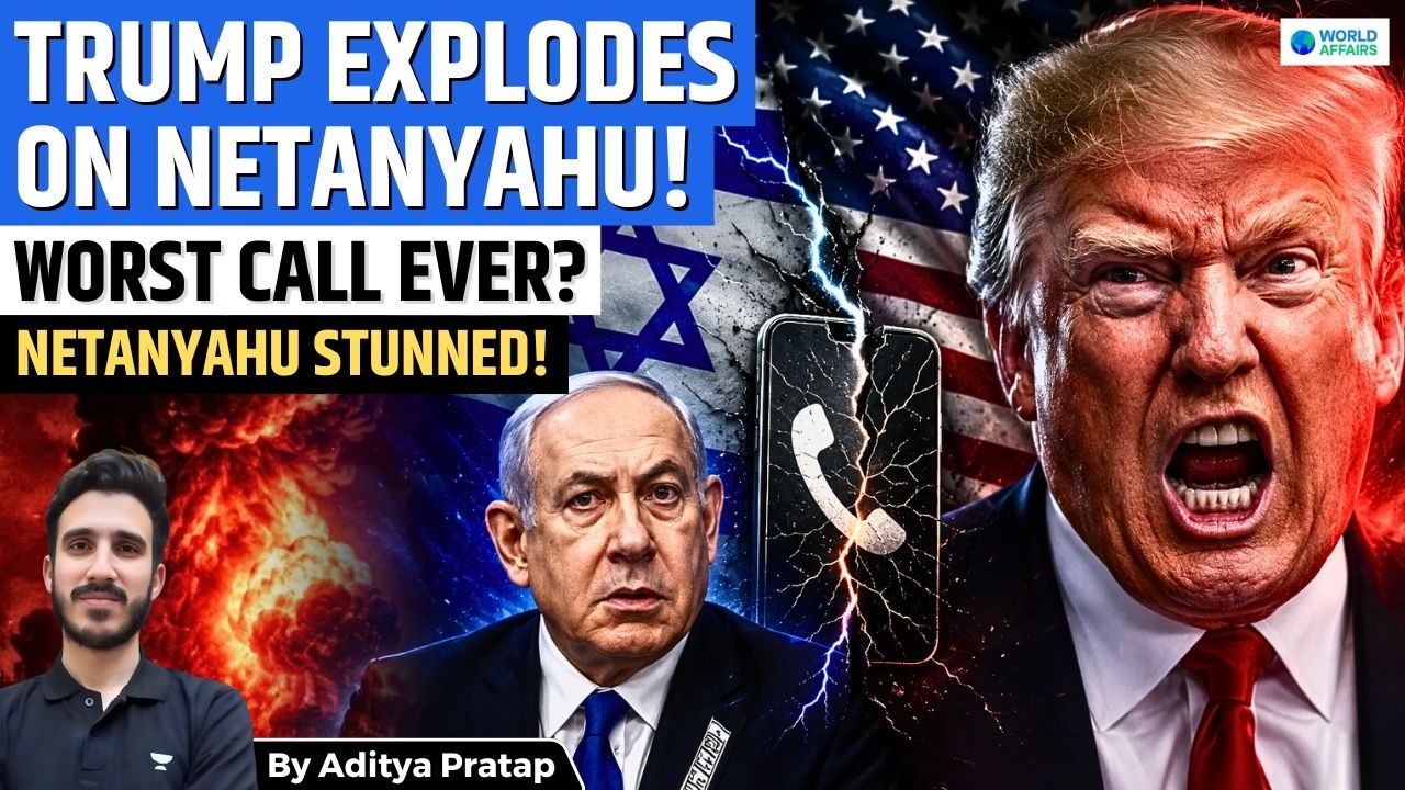 Trump EXPLODES at Netanyahu: &ldquo;You&rsquo;re Crazy!&rdquo; | US-Israel Rift Deepens