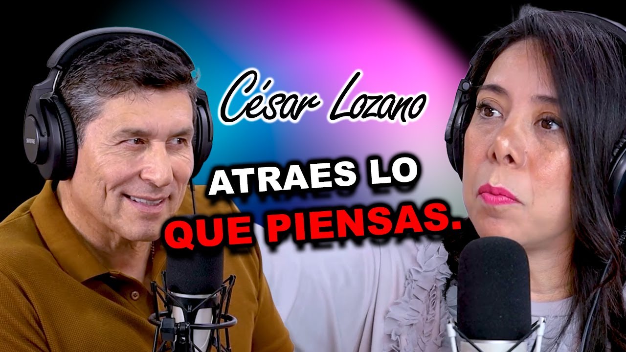 Lo que te imaginas lo ATRAES |Entrevista con Abril Méndez| César Lozano