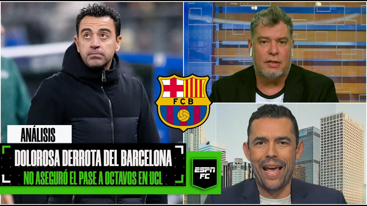 ANÁLISIS Barcelona pierde ante Shakhtar dejando una mala imagen en UEFA Champions League | ESPN FC