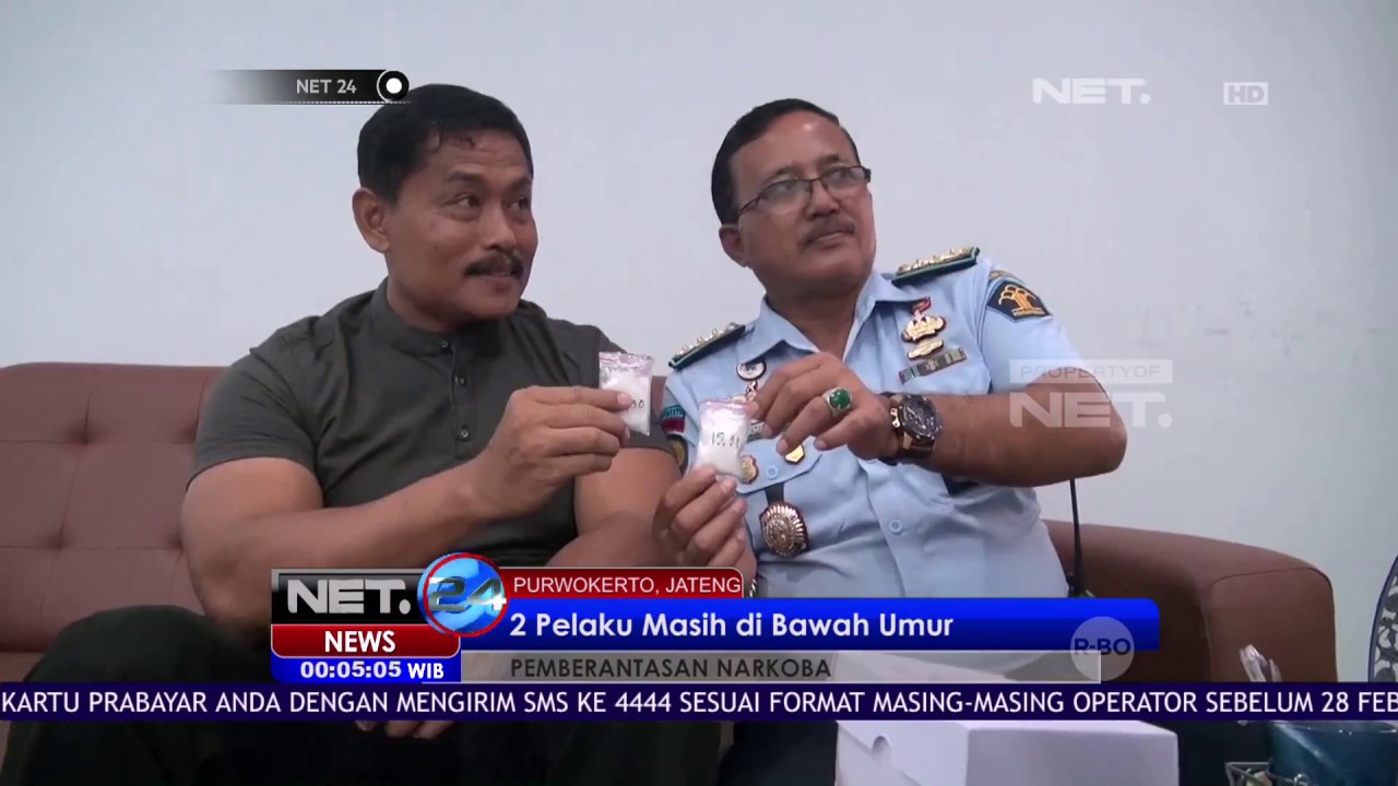 Tertangkapnya 2 Kurir Narkoba Di Lapas Purwokerto - NET 24