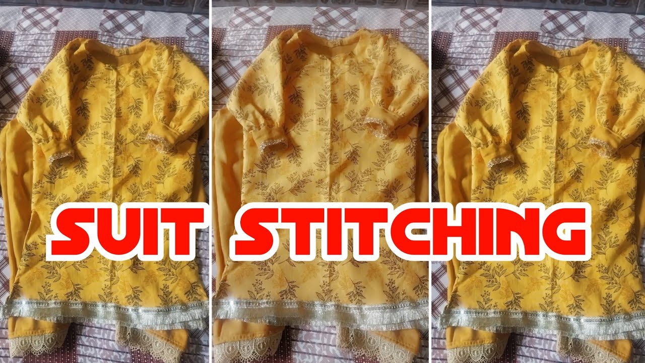 Designer Suit Stitching Vlog | Full Making Process