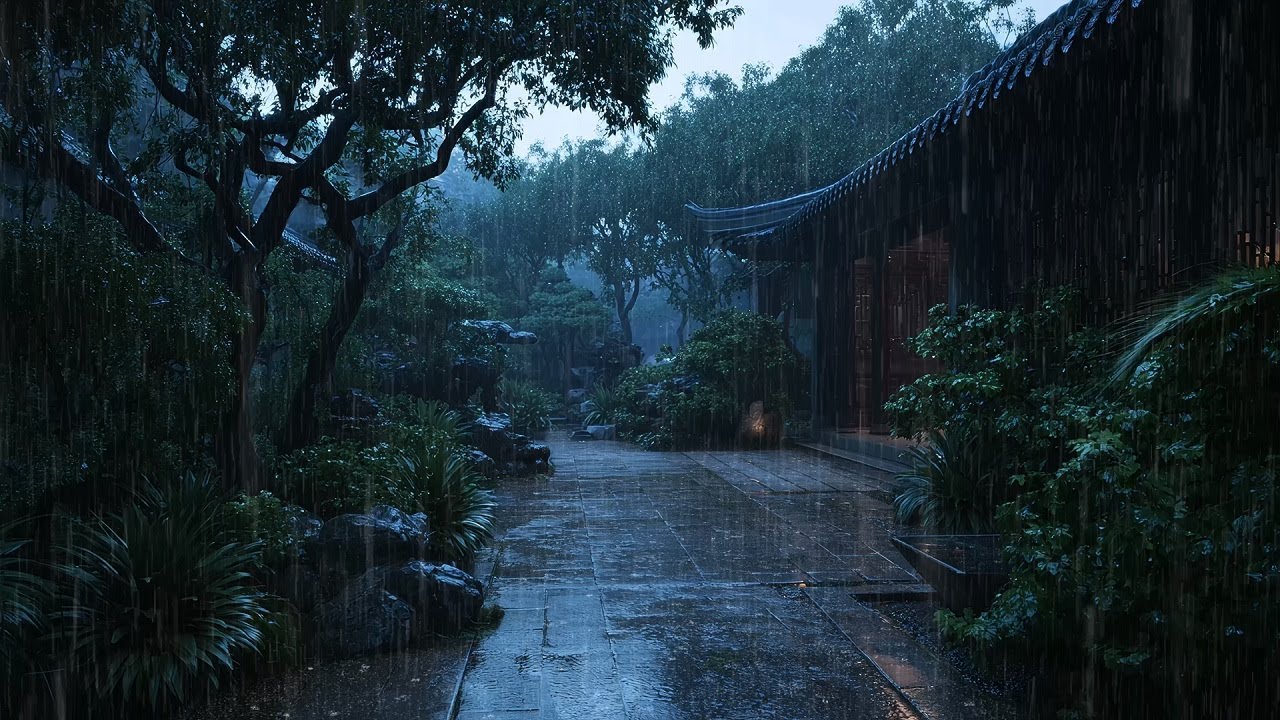 Peaceful Rain Sounds for Sleep Relaxation and Meditation