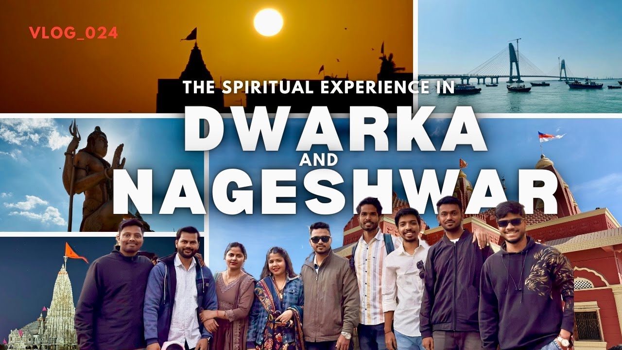 Mumbai to Dwarka & Somnath Jyotirlinga Vlog 🛕 PART 01| Nageshwar Temple Travel Guide (Budget & Tips)