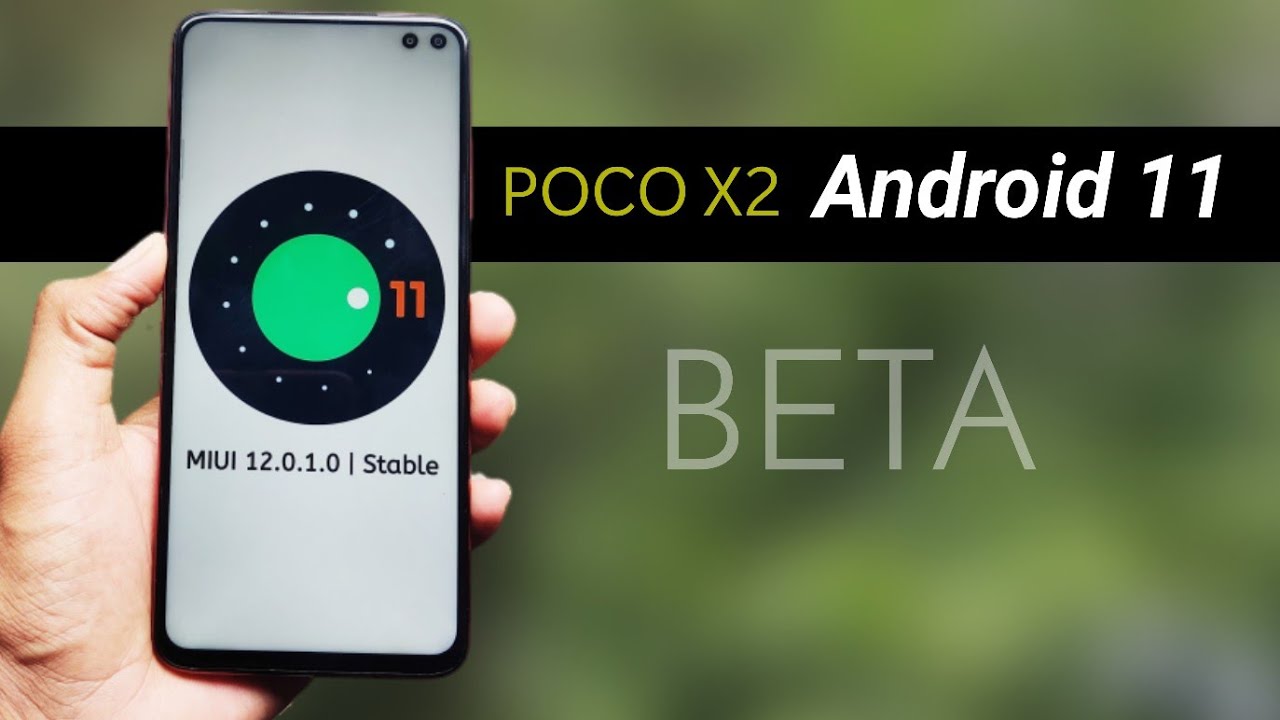 Poco X2 Get Android 11 with Stock android | Poco X2 Android 11 Update