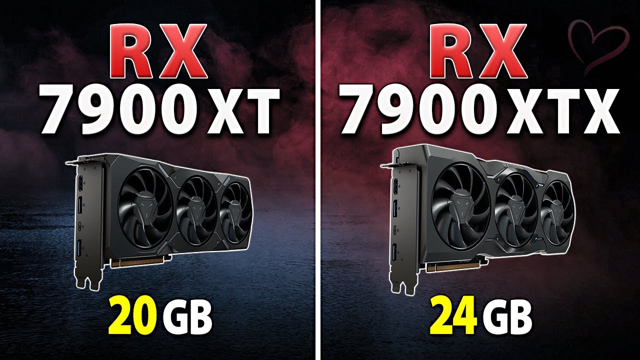 AMD RX 7900 XT vs RX 7900 XTX // Test in 9 Games | Rasterization, 4K