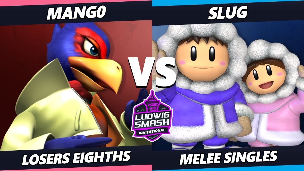 Ludwig Invitational - Mango (Falco) Vs. Slug (Ice Climbers) SSBM Melee Tournament