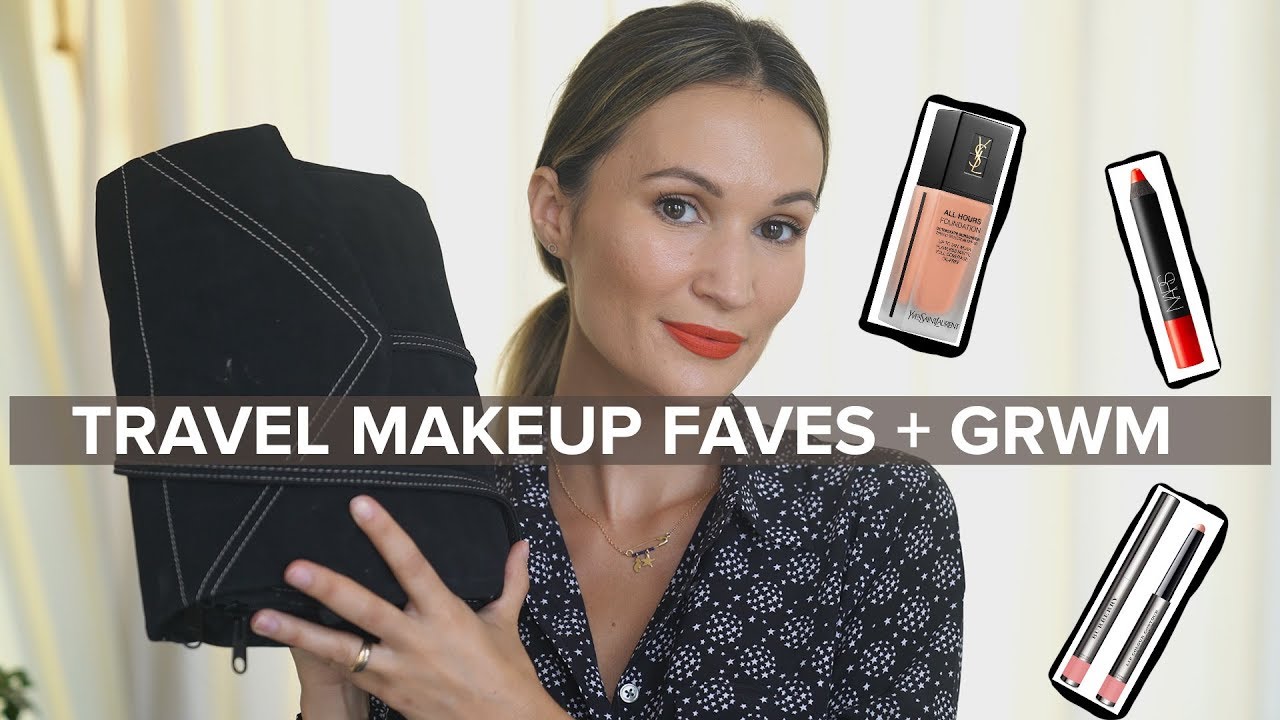 End of Summer Makeup Look & My Travel Makeup Bag | ttsandra