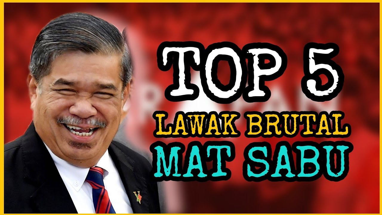 TOP 5 - LAWAK MAT SABU PALING BRUTAL | Mohamad Sabu Lawak Jenaka