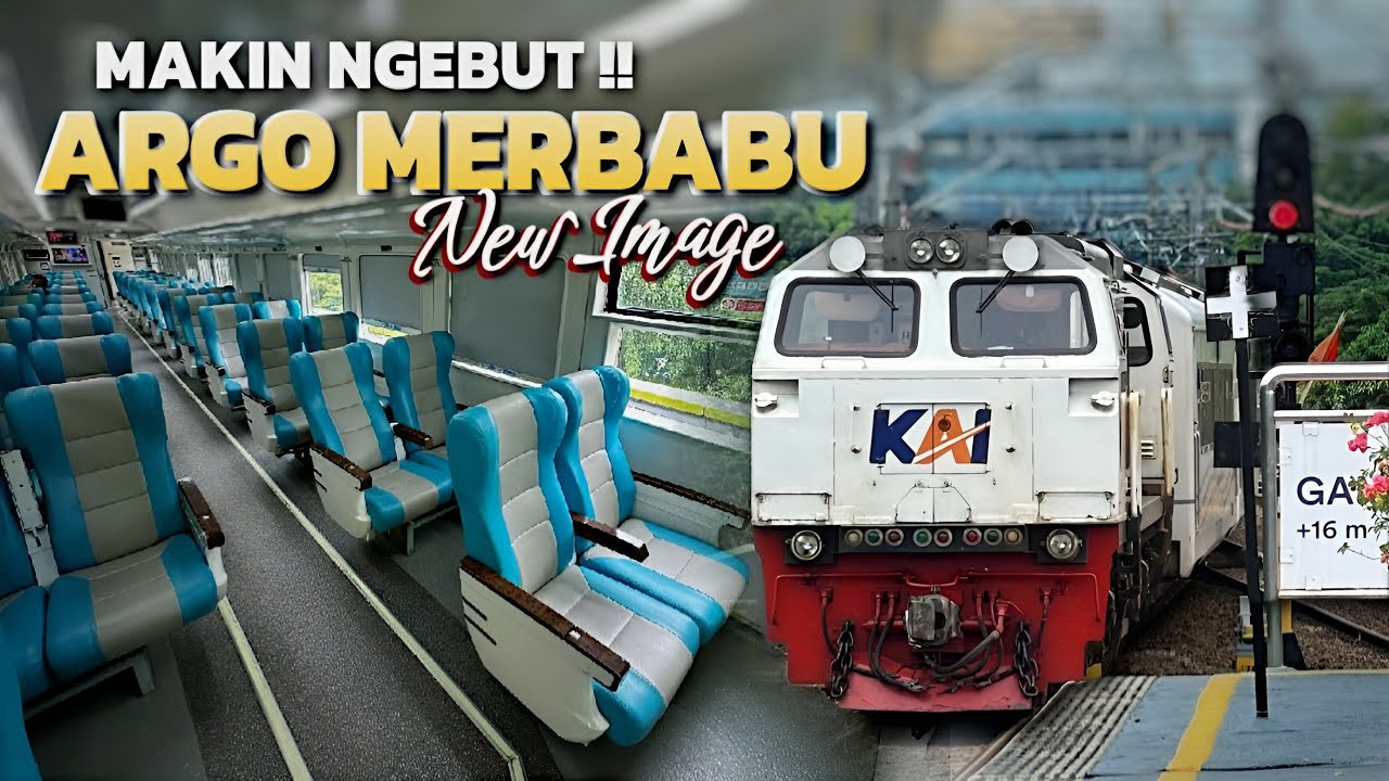 ARMADA LEBIH MUDA, TAPI SOAL RASA..?? Baru Coba Kereta Argo Merbabu New Image Jakarta-Semarang