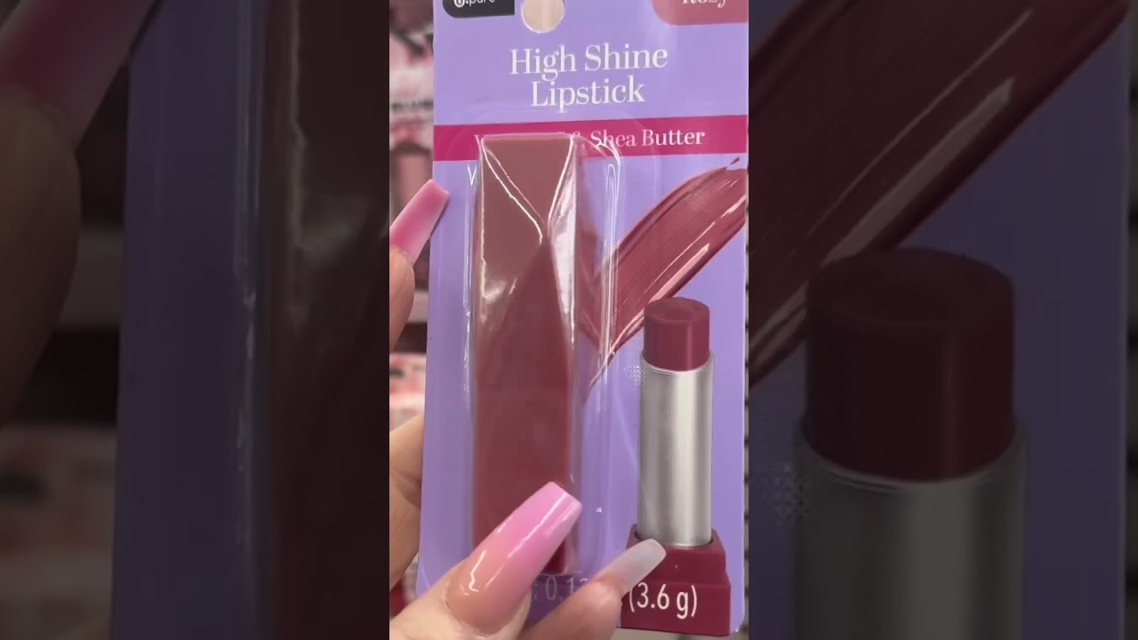 Новая сияющая помада в Dollar Tree #dollartree #lipstick #shopping #makeup