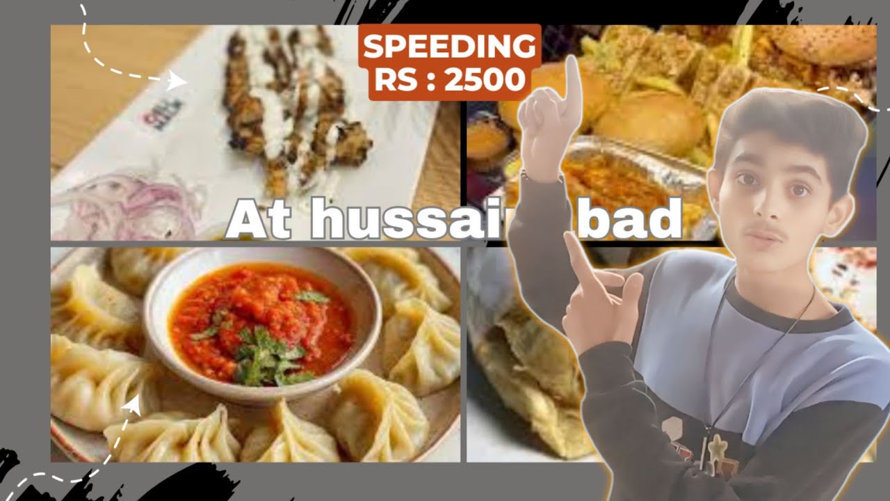 My First Vlog At Most Famous Street Food Hussainabad 😱 | Hassam fun vlog
