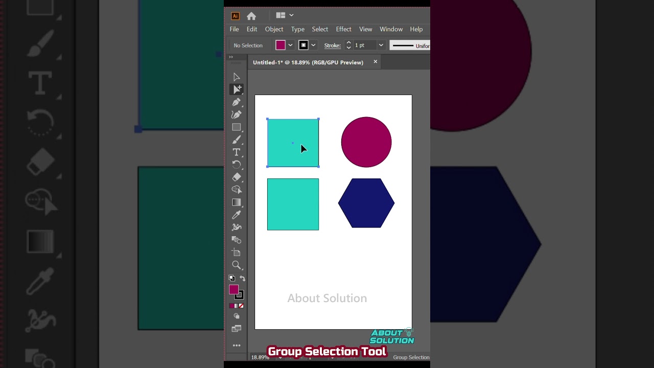 Group Selection Tool I Adobe Illustrator