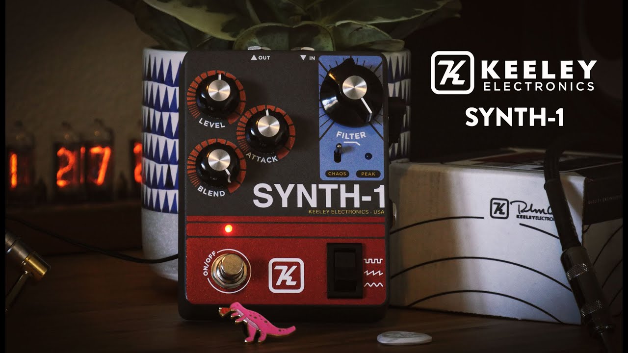 Keeley Electronics Synth-1 Reverse Attack Fuzz Wave Generator Demo