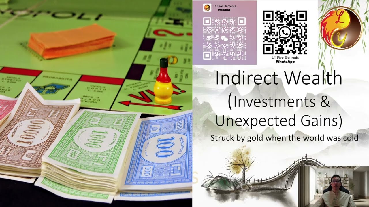25. Indirect Wealth (Beginner Bazi) #BaziCourse #Bazi #Astrology #Fengshui #Luck #Numerology #Fate
