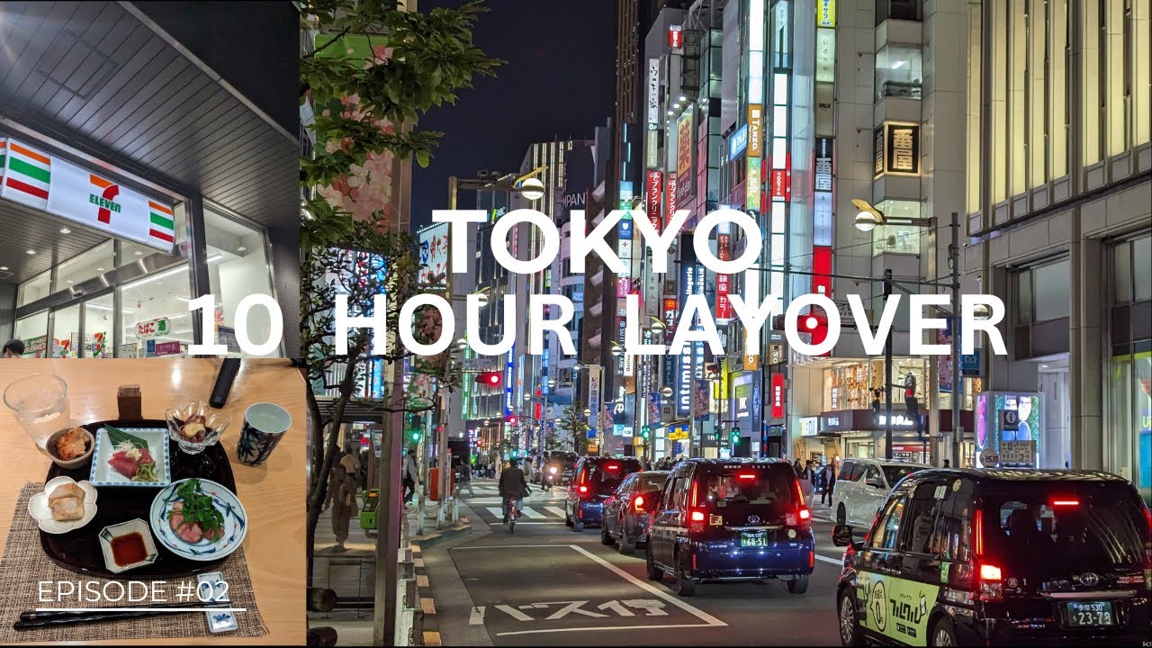 10 HOUR LAYOVER IN TOKYO | THE CHEF TRAVELS | ASIA
