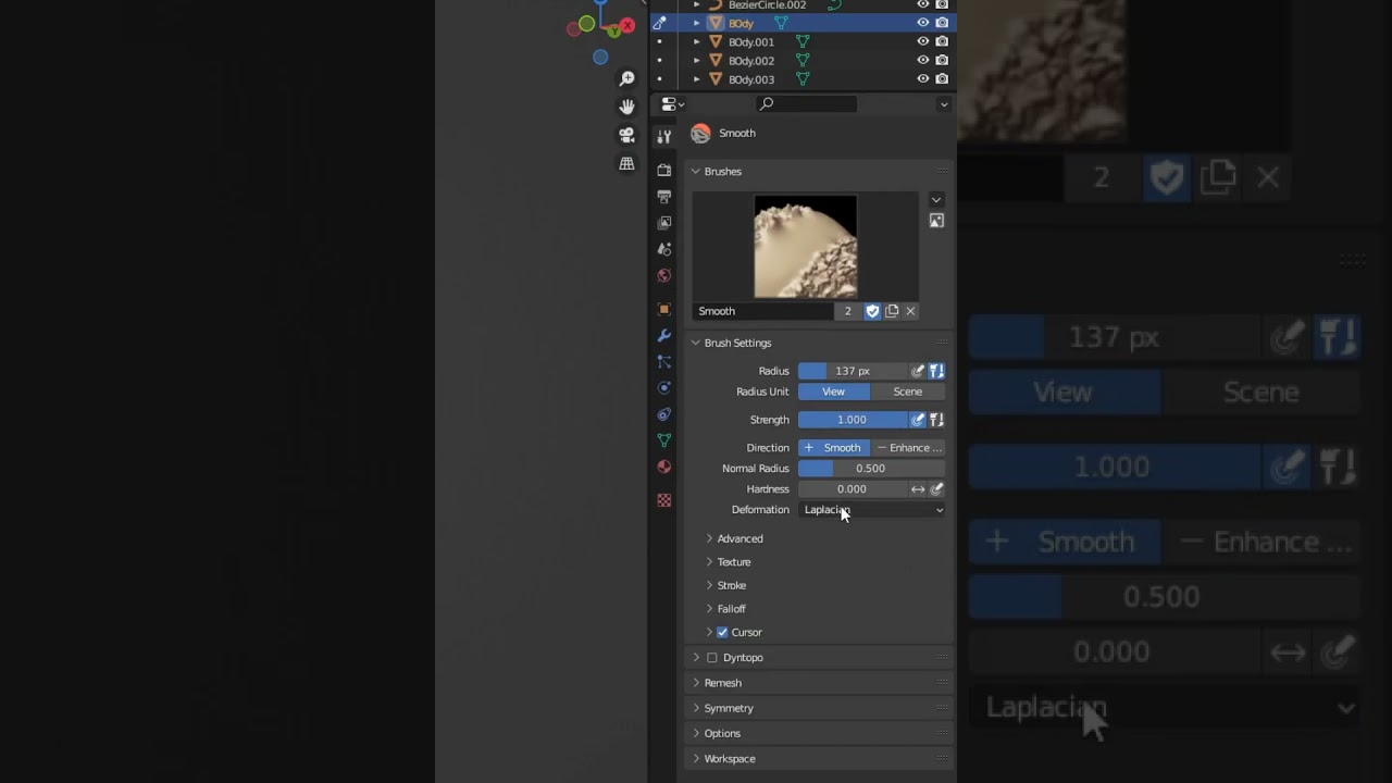 топология блендера сглажена #blender #3dcharacter #blendertutorial #blenderustad