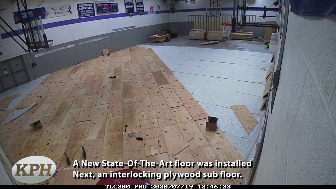 KPH Construction Roseman Gym Floor University of Whitewater