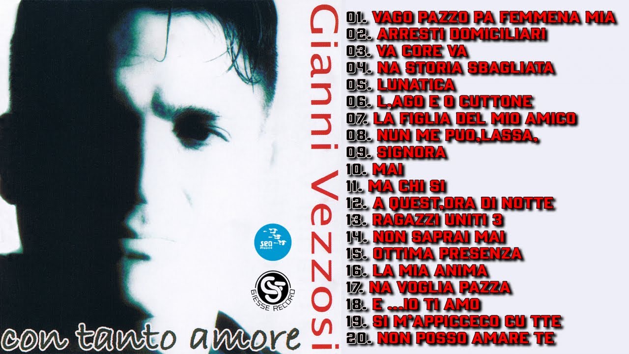 Gianni Vezzosi  ( Full Album ) Con tanto amore - Official Seamusica