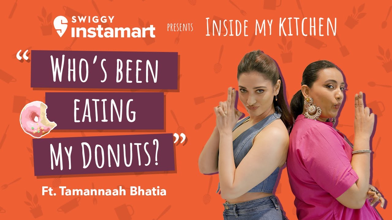 We sneaked into @TamannaahSpeaks's kitchen | Swiggy Instamart Inside My kitchen