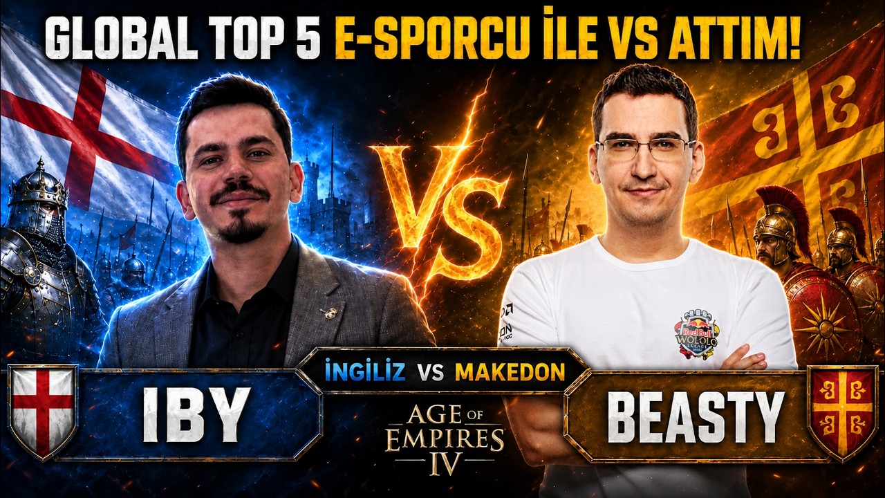Global E-Sporcuya Karşı 1v1! Beasty vs Iby | Makedon vs İngiliz