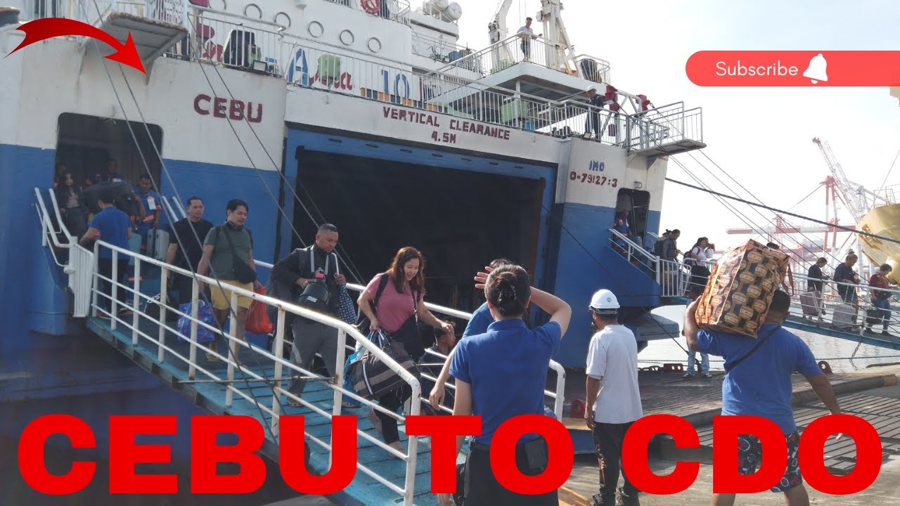 CEBU TO CDO VIA TRANS-ASIA 10