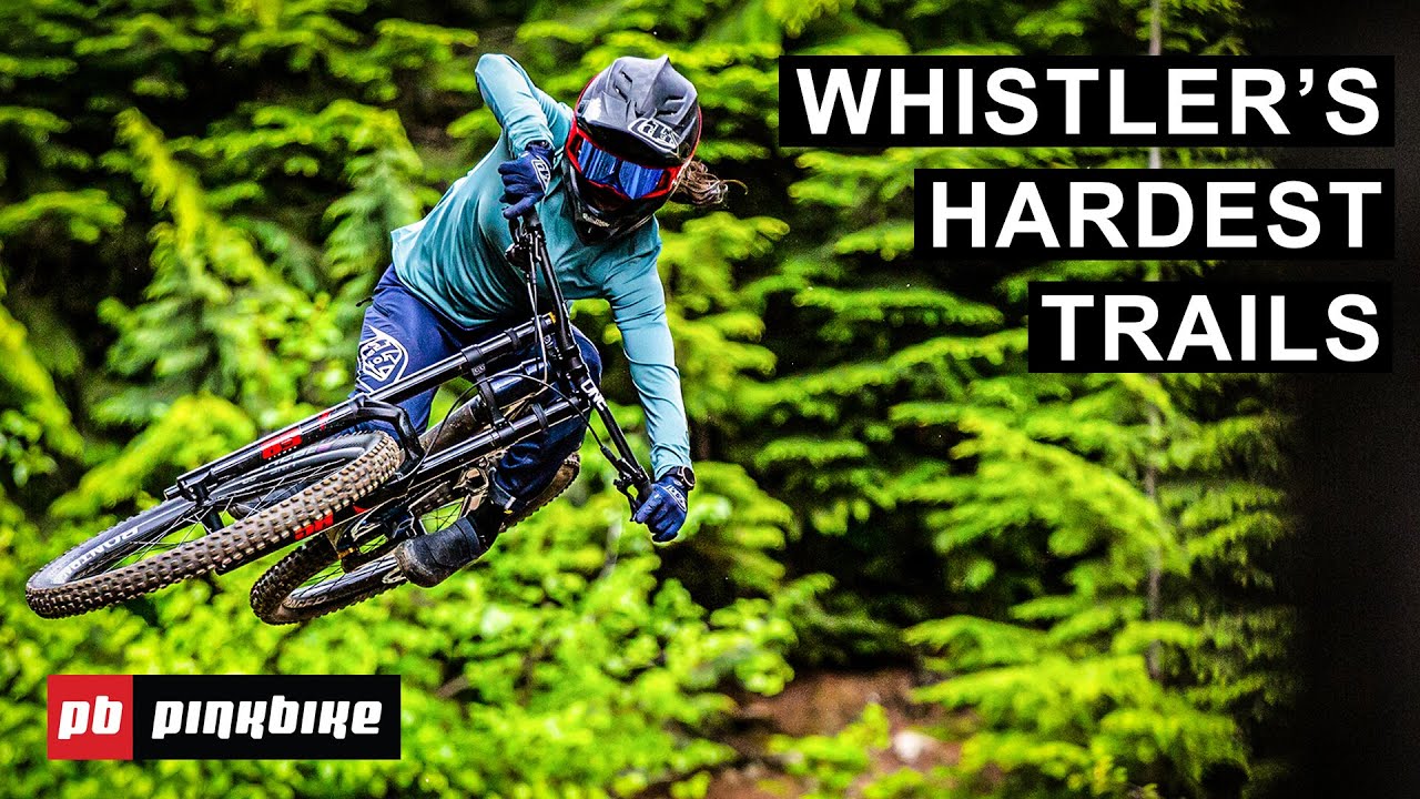 Attempting Every Double Black Diamond In The Whistler Bike Park In A Day