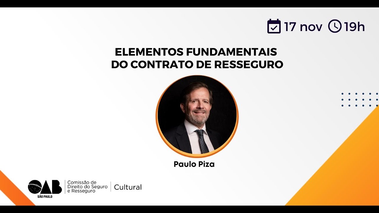 Elementos fundamentais do contrato de resseguro