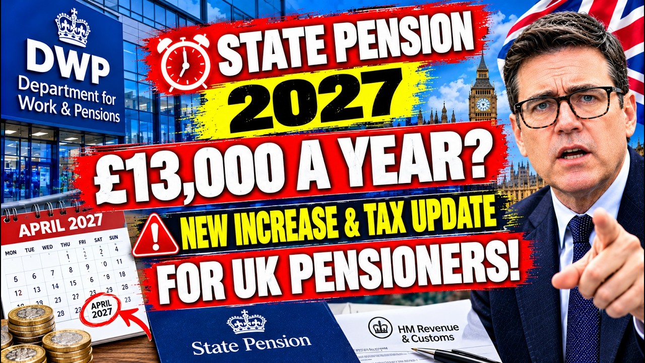 🚨 STATE PENSION 2027: &pound;13,000 a Year? New Increase and Tax Update for UK Pensioners!
