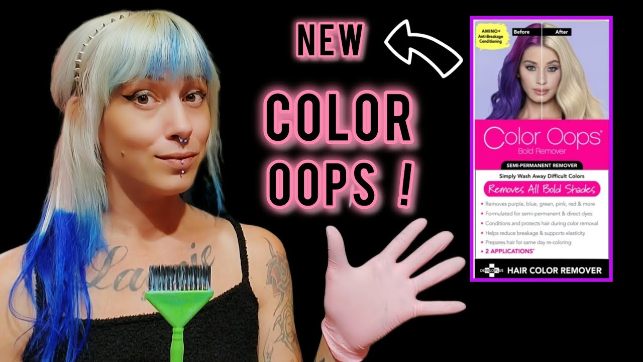 *NEW* Color Oops BOLD Color Remover! Direct Dye Remover with BOND REPAIR!