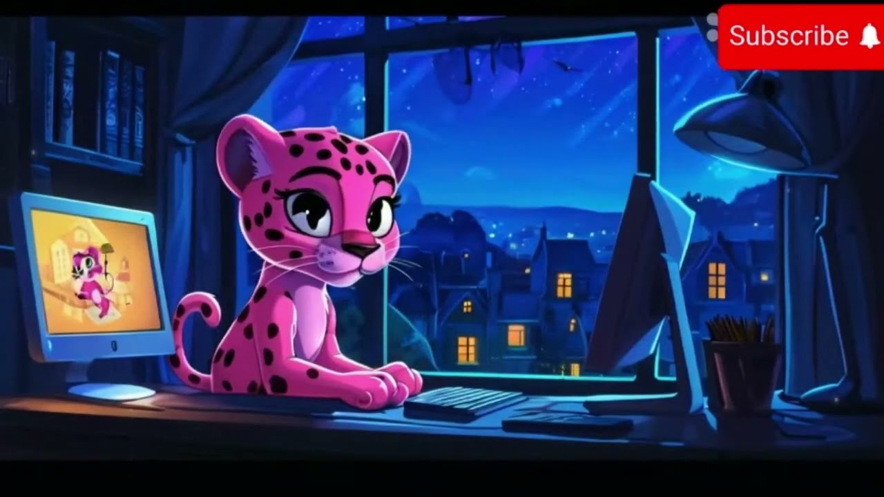 Pink Panther Study Lofi 📖 Beats Music For Study / Work / Relax to 📖 Lofi synthwave Night