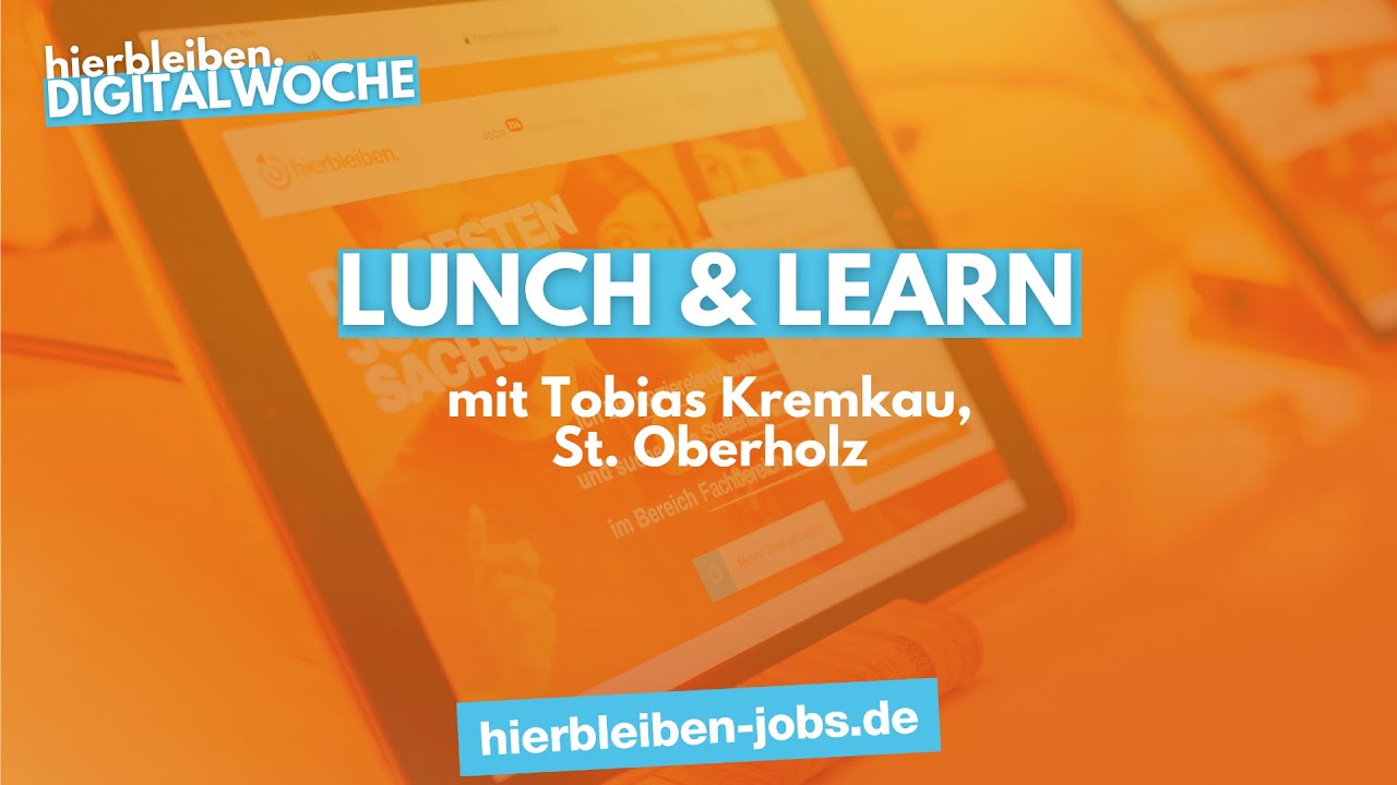 LUNCH & LEARN mit Tobias Kremkau, St. Oberholz
