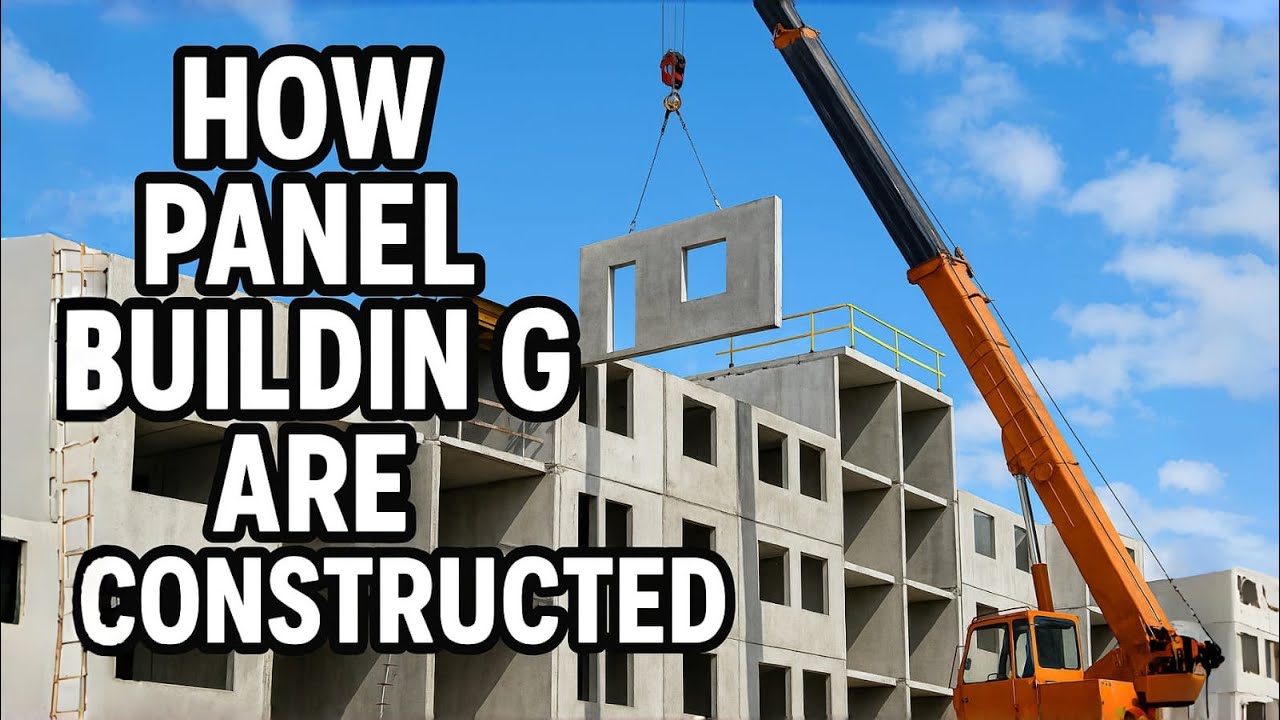 How panel building are constructed in vary few time  | 3danimation  full process