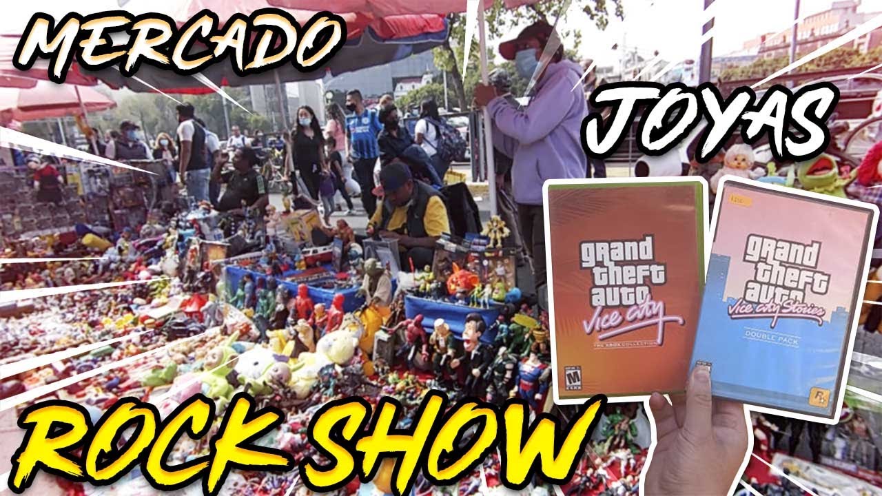 CACERÍA DE VIDEOJUEGOS ROCK SHOW | TIANGUIS DE JUGUETES Y COLECCIONABLES
