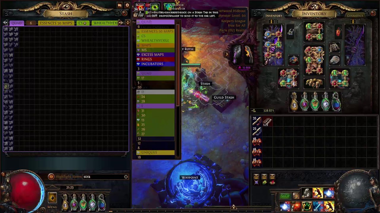 Preparing the most efficient Day 1 strategy for 3.28 in Path of Exile.