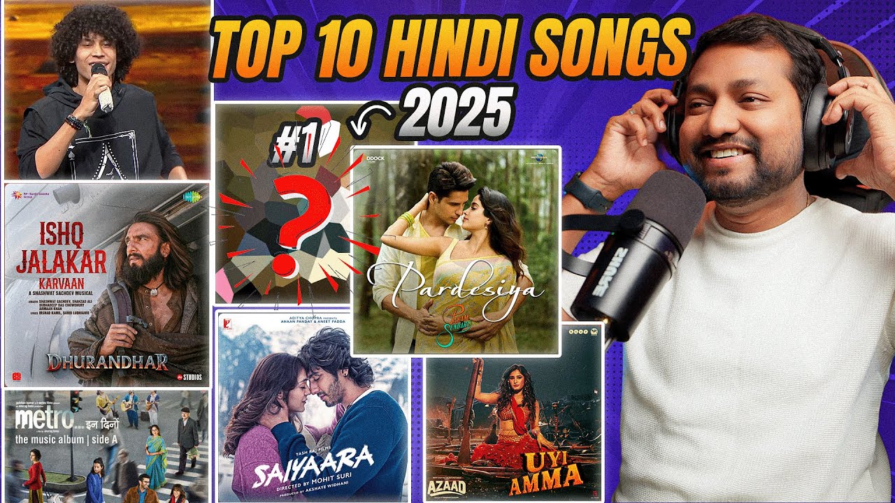 Top 10 Hindi Songs of 2025 | A Music Lover’s Honest List