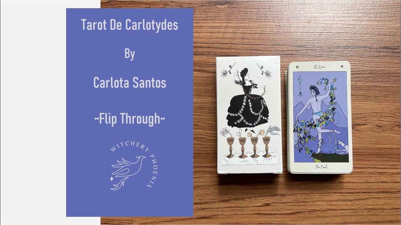 Flip Through :Tarot De Carlotydes  [No Talking] [4k] #Tarot #Flipthrough #塔罗 #占い