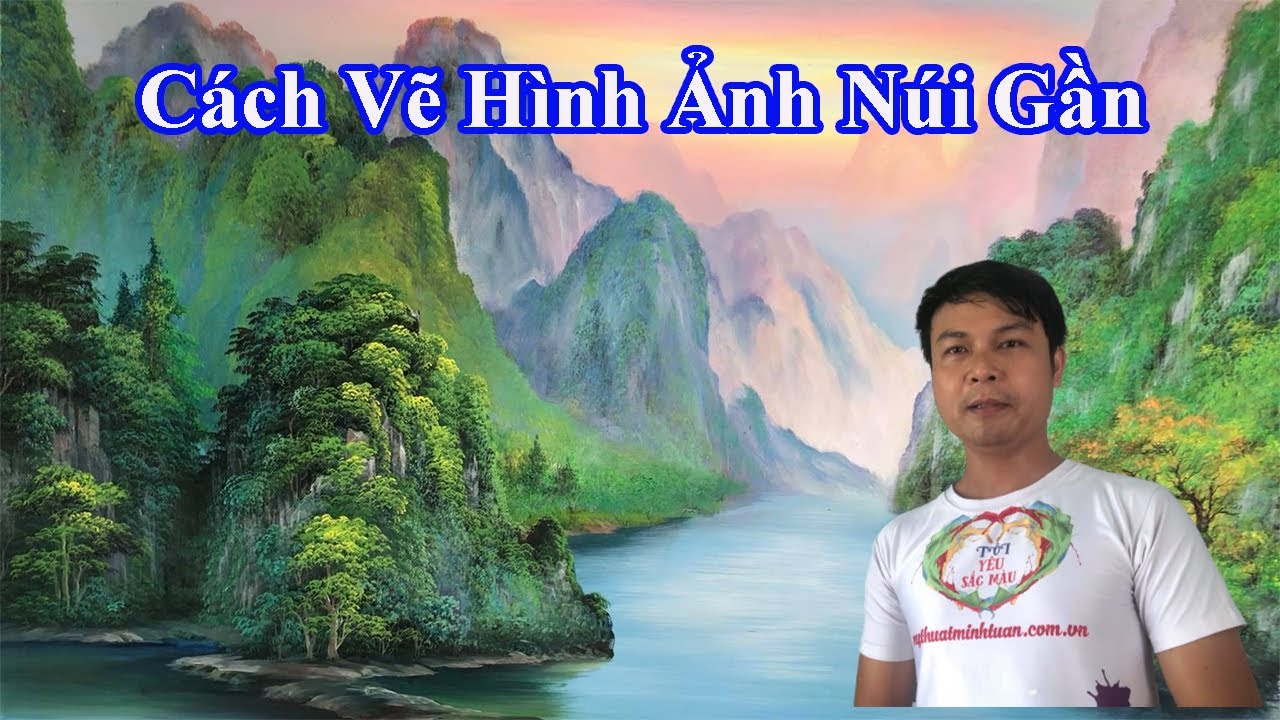 Hướng Dẫn Cách Vẽ Hình Ảnh Núi Gần