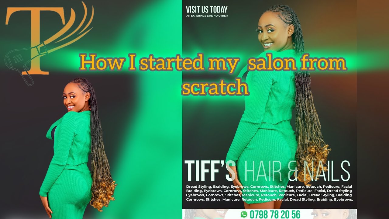 HOW I  USED  SEVEN DAYS 😱  TO  CREATE  TIFFS  SALON ( FINALY I DID IT)