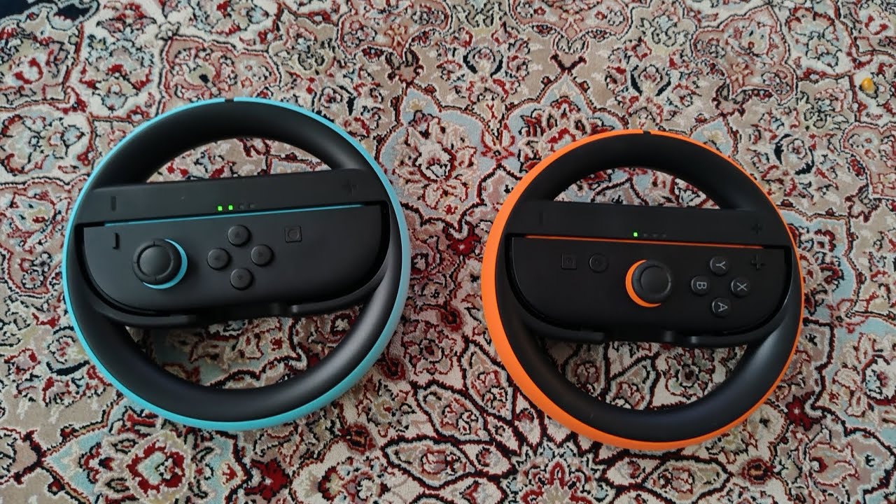 Joy Con 2 Lenkrad Paar Auspacken und Spielbar