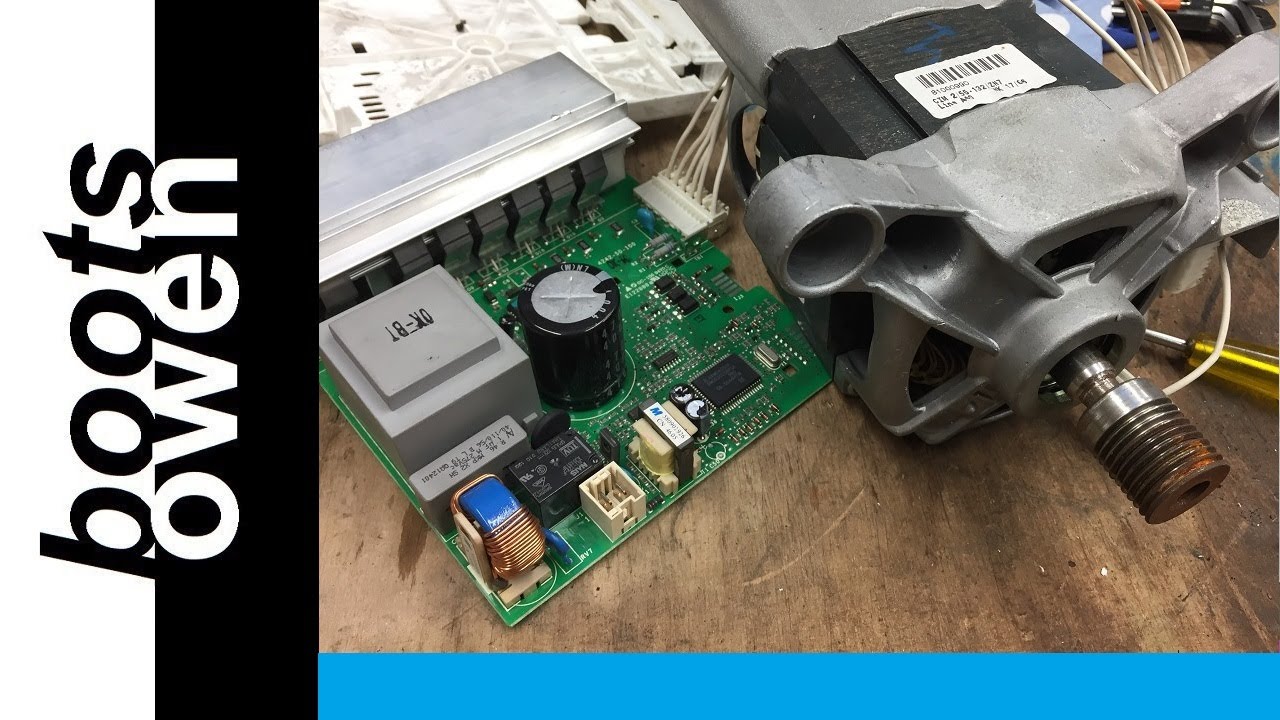 Any ideas? How do I wire a  3 phase washing machine motor?