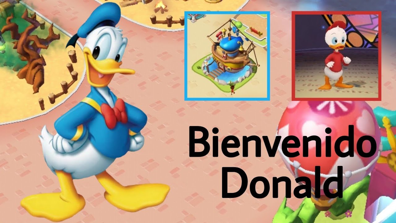 Bienvenido Donald / Juego Disney Magic Kingdoms – Gameplay