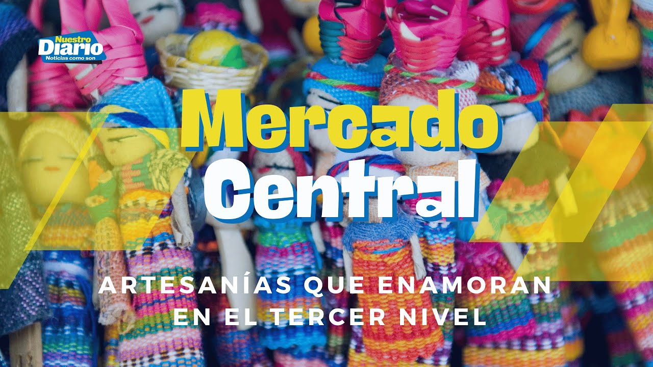 Guatemala hecha a mano: artesanías en el Mercado Central