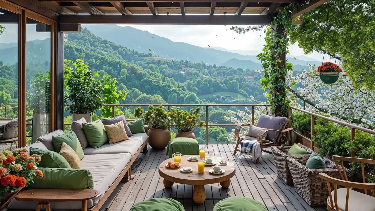 Lazy Spring Porch Jazz 🌿 Smooth Afternoon Jazz Music for Relaxing, Thinking & Slow Living