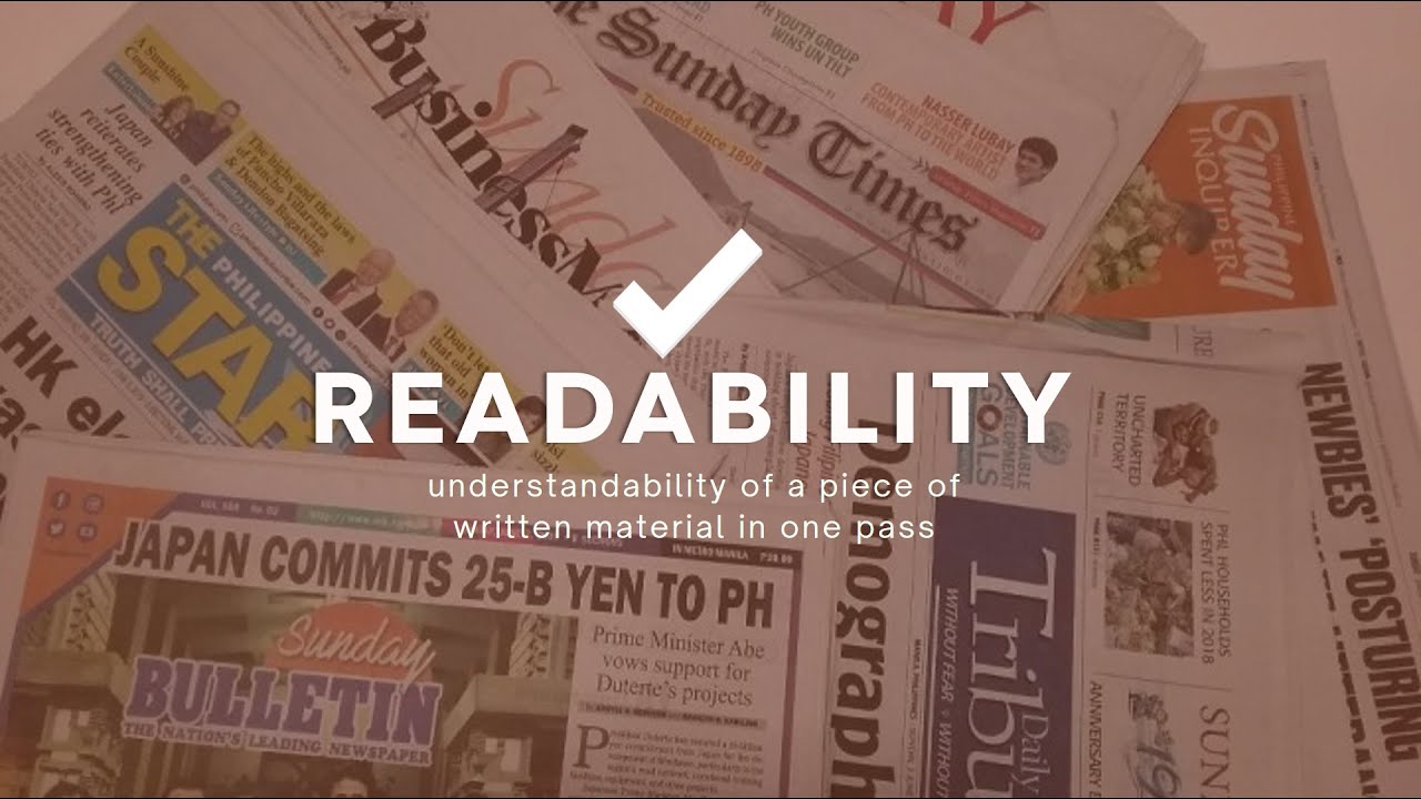Readability Formulas