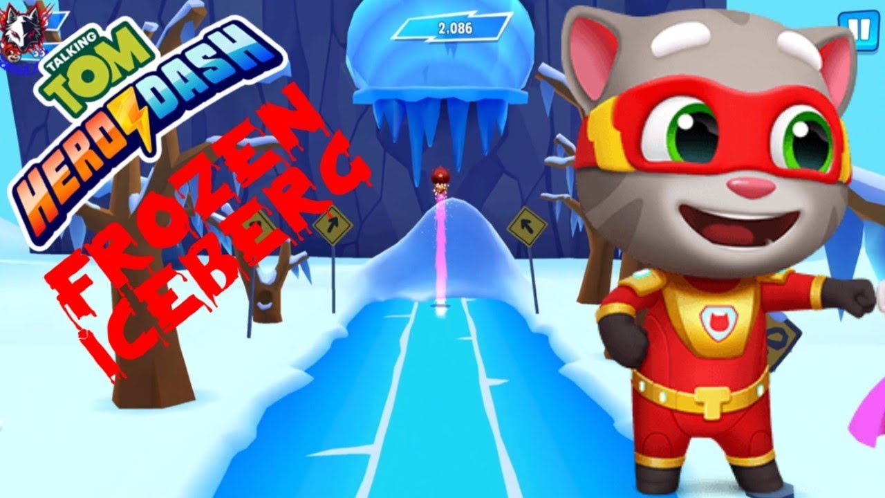 Talking Tom Hero Dash! in the Frozen Iceberg  🥶⛄🥶, day #2